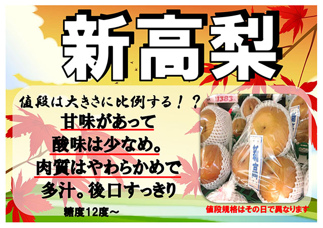 新高梨